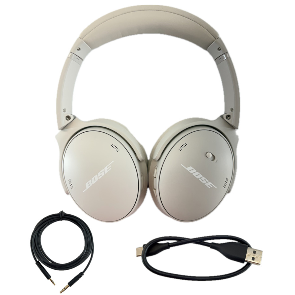 Bose QuietComfort Over-Ear Headphones Wireless Noise Canceling Bluetooth Gray